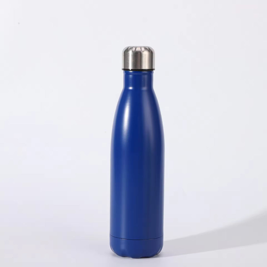 Stainless Steel Sports Water Bottle Cola Shaped Vacuum Insulated Mug.