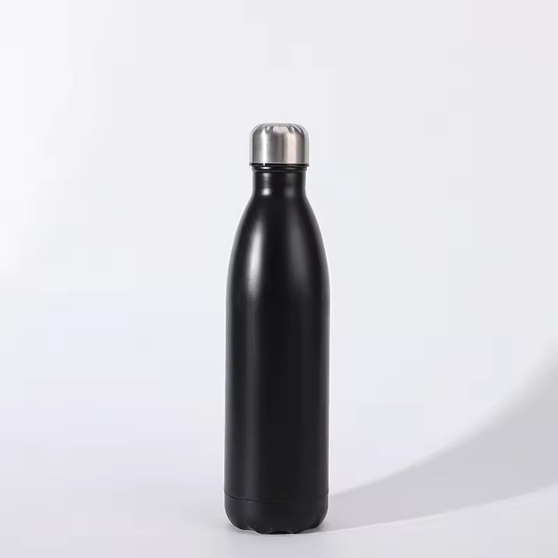 Stainless Steel Sports Water Bottle Cola Shaped Vacuum Insulated Mug.